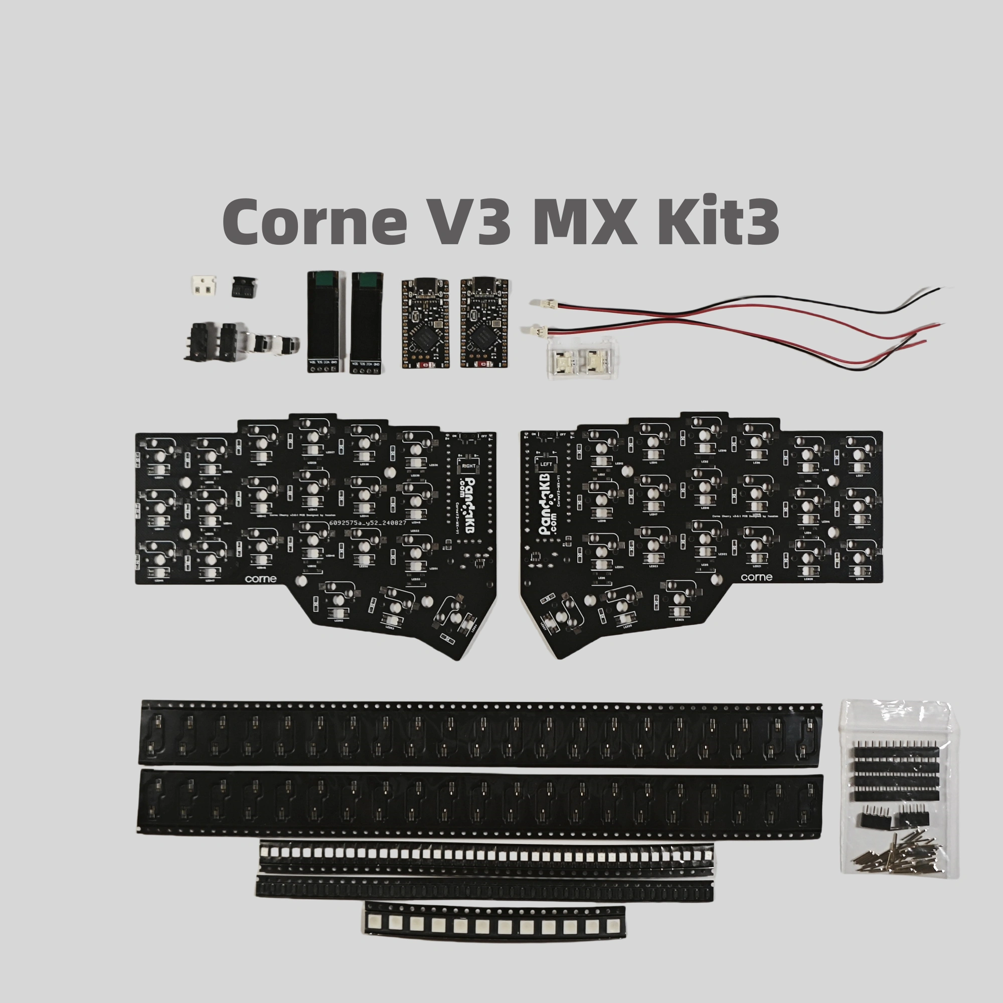 Corne V3 MX PCB Kit - PandaKB Corne V3 MX PCB Kit - PandaKB