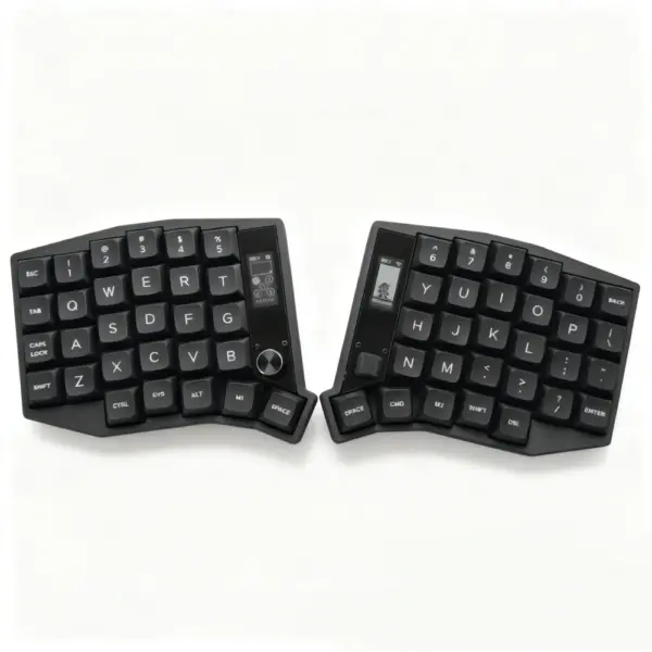 Sofle-J MX ZMK Wireless Keyboard with 5-way Switch and Knob