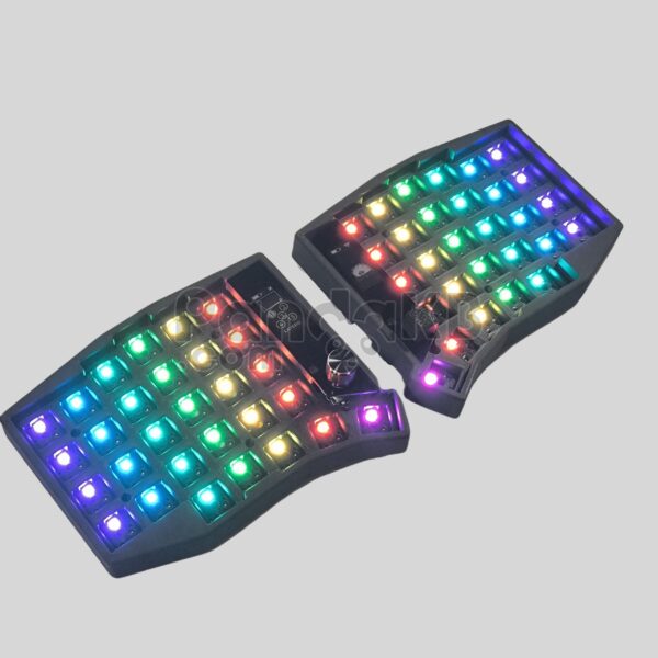 Sofle-J MX ZMK Wireless Keyboard with 5-way Switch and Knob