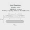 RGB Split Wrist Rest