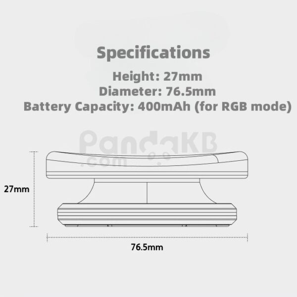 RGB Split Wrist Rest