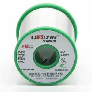Lead-Free Eco-Friendly Solder Wire (SnAg, Silver-Bearing, High Flowability)