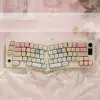 ABM066 Ergonomic Alice Keyboard – TFT-LCD, Knob, VIA Programmable, Hot-Swappable Tri-Mode