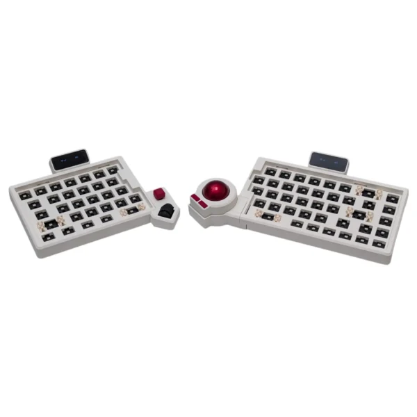 OffsetKey 70% MX Split Keyboard: ZMK & Trackball Mod | PandaKB