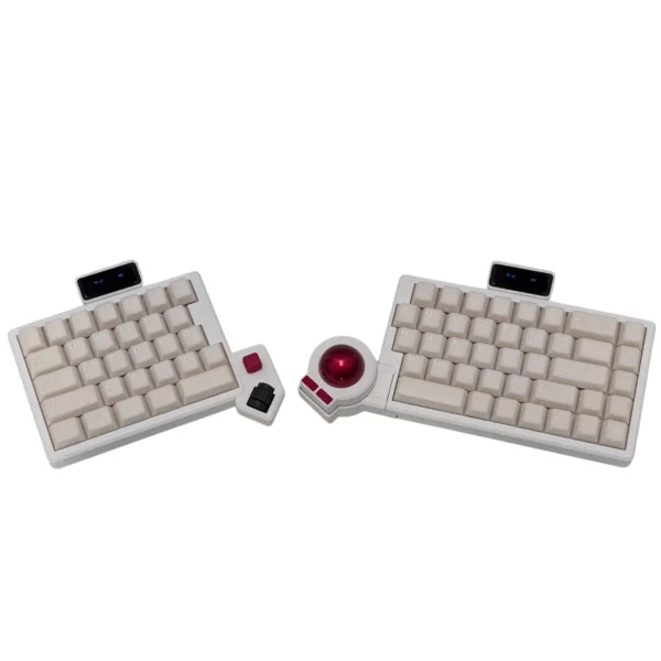 OffsetKey 70% MX Split Keyboard: ZMK & Trackball Mod | PandaKB
