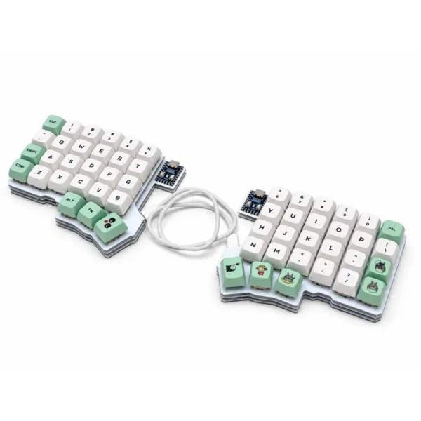 Silakka54 Split 54-Key RP2040 Wired Keyboard | PandaKB