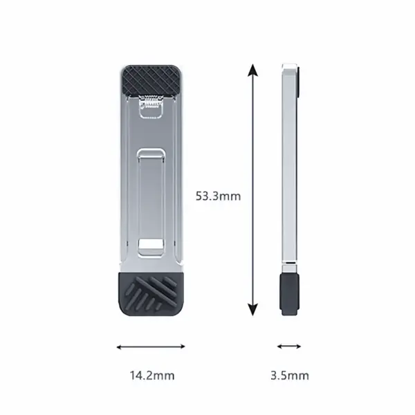ErgoFlex 3-Stage Adjustable Tenting Legs for Split Keyboards (4-Pack)