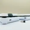 W-SOFLE Split Keyboard – Sofle-Based 2.4G Wireless w/ USB Receiver, Vial Programmable(Distributed)