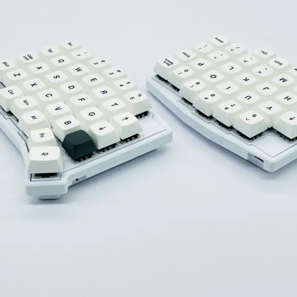 W-SOFLE Split Keyboard – Sofle-Based 2.4G Wireless w/ USB Receiver, Vial Programmable(Distributed)