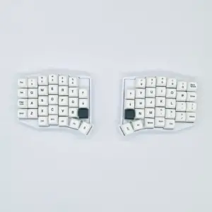 W-SOFLE Split Keyboard – Sofle-Based 2.4G Wireless w/ USB Receiver, Vial Programmable(Distributed)