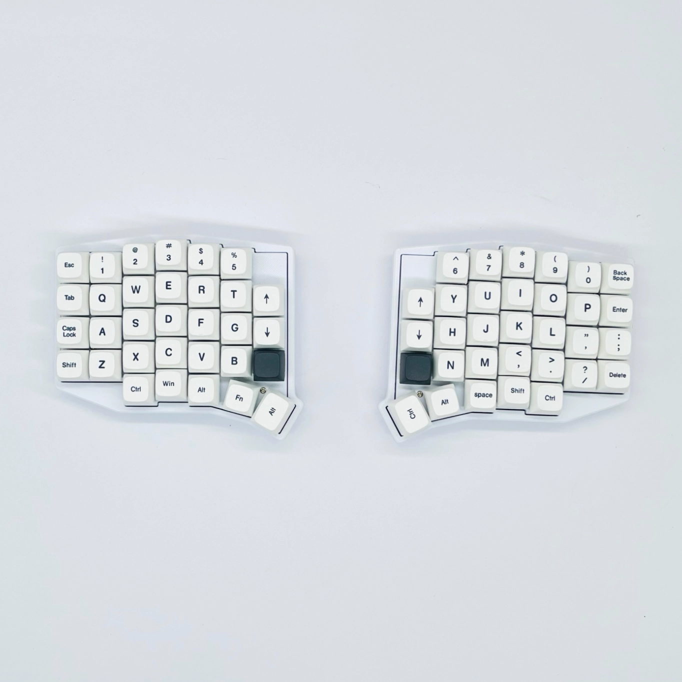 W-SOFLE Split Keyboard – Sofle-Based 2.4G Wireless w/ USB Receiver