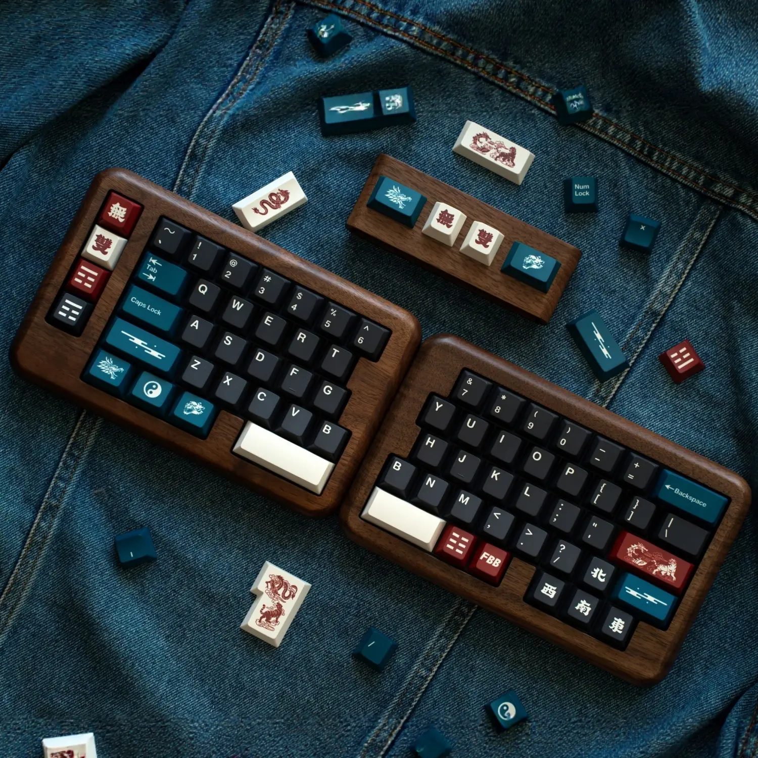 [GB]Woods65 Wireless Split Keyboard - PandaKB