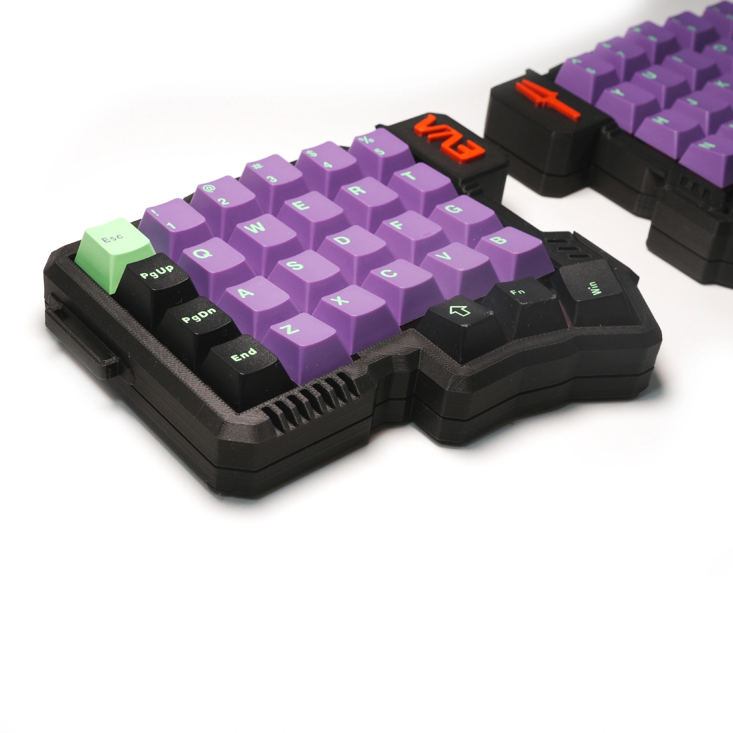 Silakka54 Split Ergonomic Keyboard | Adjustable Tenting & VIAL