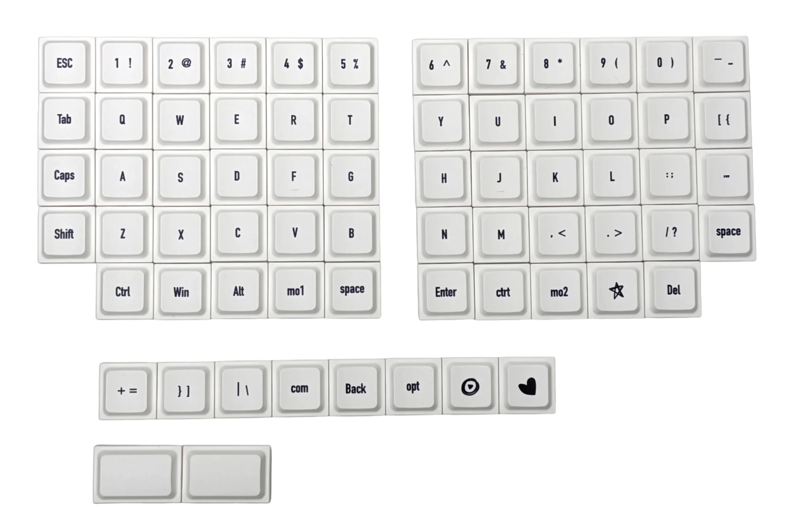 分割キーボード Sofle ロープロファイル ZMK choc v1/v2対応 Sofle-J Choc ZMK Wireless Keyboard | PandaKB